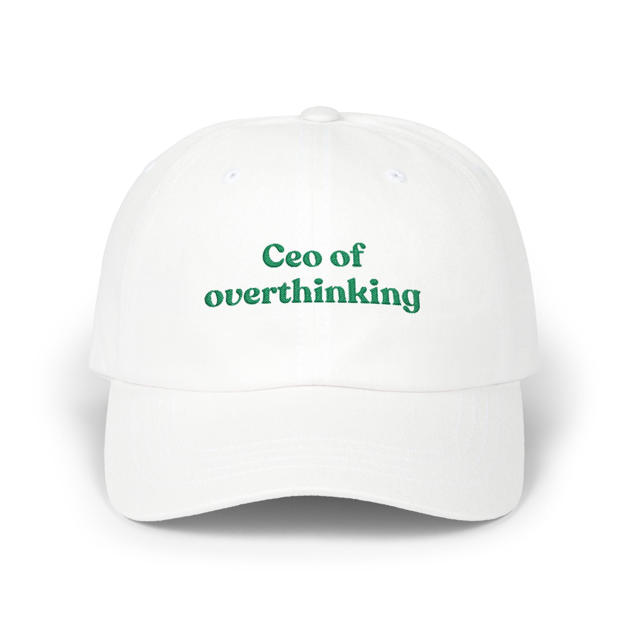 CEO OF OVERTHINKING Cap