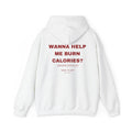 WANNA HELP ME BURN CALORIES? (RESPECTFULLY) Hoodie