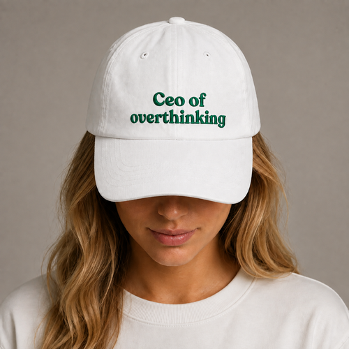 CEO OF OVERTHINKING Cap