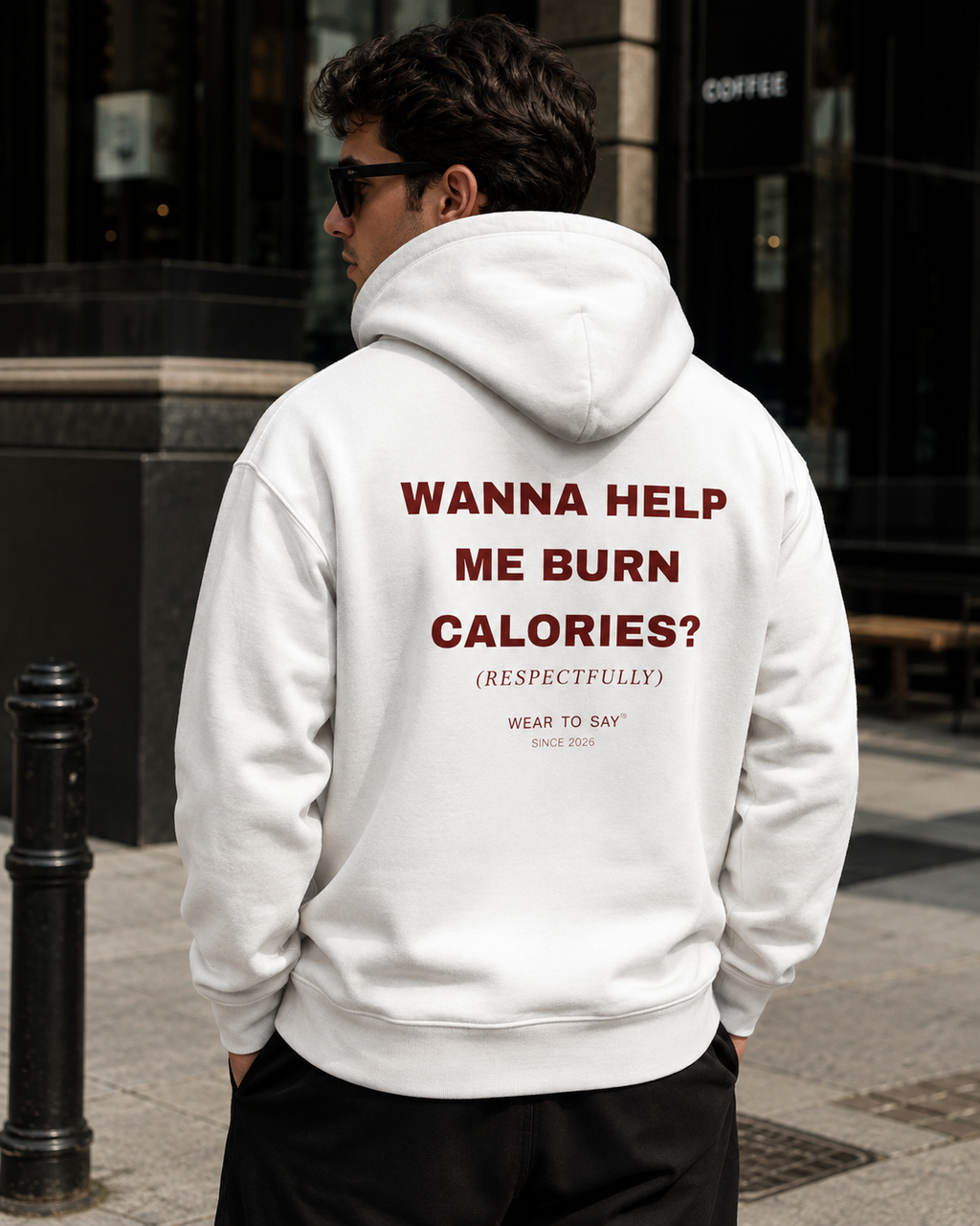 WANNA HELP ME BURN CALORIES? (RESPECTFULLY) Hoodie