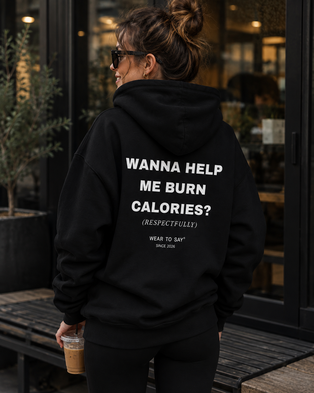 WANNA HELP ME BURN CALORIES? (RESPECTFULLY) Hoodie